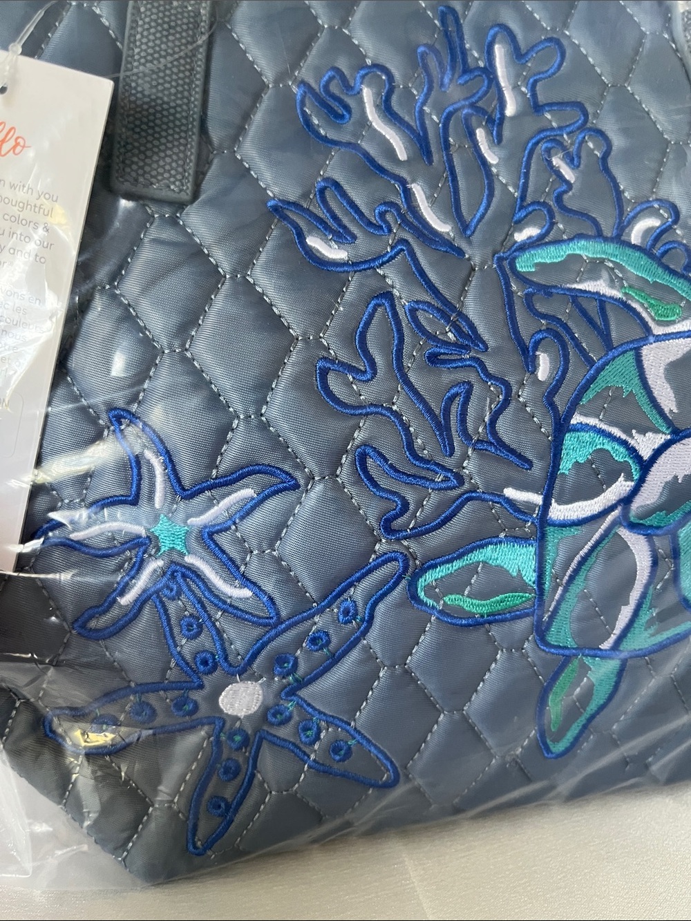 LUG - Sprinkler Crossbody Bag in Sealife Blue Moon - Picture 8 of 8